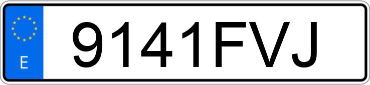 Numer rejestracyjny 9141FVJ posiada FORD FOCUS