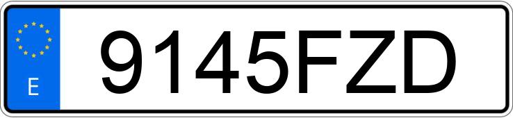 Numer rejestracyjny 9145FZD posiada MAN TG