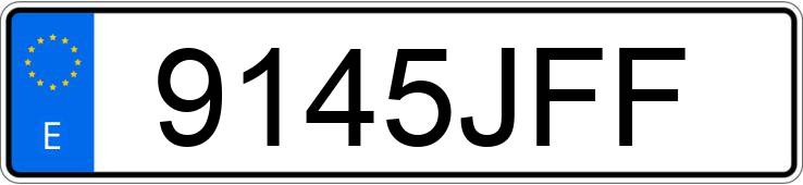 Numer rejestracyjny 9145JFF posiada CITROEN C4