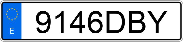 Numer rejestracyjny 9146DBY posiada BMW SERIE 3