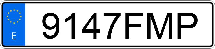 Numer rejestracyjny 9147FMP posiada CITROEN C4