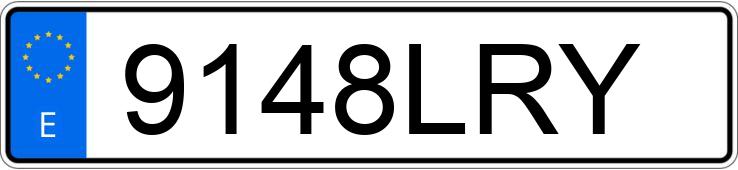 Numer rejestracyjny 9148LRY posiada TOYOTA COROLLA Numer rejestracyjny 9148LRY posiada TOYOTA COROLLA