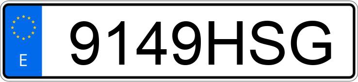 Numer rejestracyjny 9149HSG posiada KTM ENDURO 350