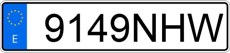 Numer rejestracyjny 9149NHW posiada BYD SEAL