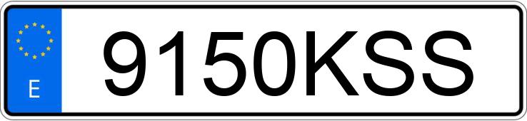 Numer rejestracyjny 9150KSS posiada SKODA FABIA