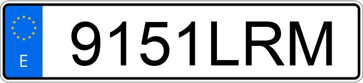 Numer rejestracyjny 9151LRM posiada MERCEDES A (176)