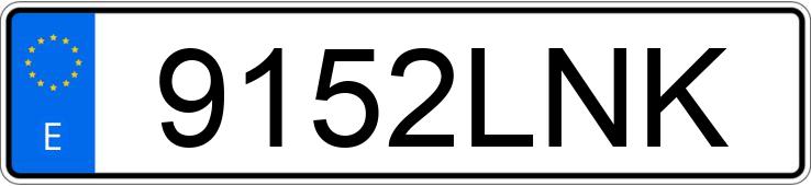 Numer rejestracyjny 9152LNK posiada KYMCO AGILITY CARRY