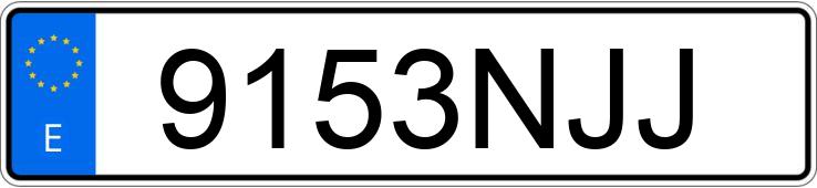 Numer rejestracyjny 9153NJJ posiada SEAT LEON