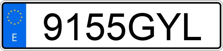 Numer rejestracyjny 9155GYL posiada SEAT IBIZA Numer rejestracyjny 9155GYL posiada SEAT IBIZA