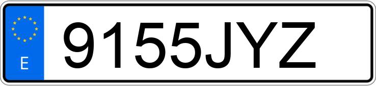 Numer rejestracyjny 9155JYZ posiada KSR GRS