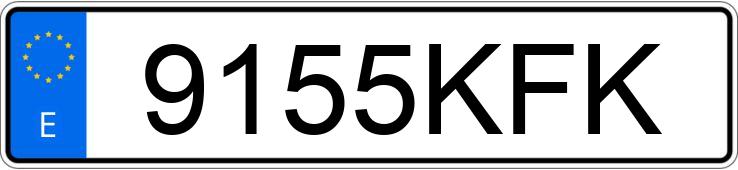 Numer rejestracyjny 9155KFK posiada AUDI A5 SPORTBACK Numer rejestracyjny 9155KFK posiada AUDI A5 SPORTBACK