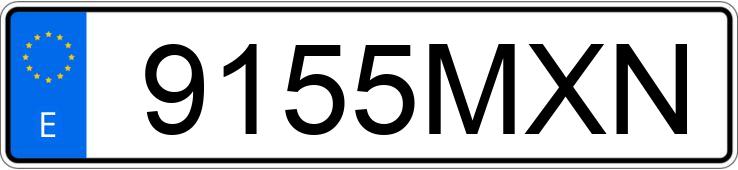 Numer rejestracyjny 9155MXN posiada VOLVO XC40 Numer rejestracyjny 9155MXN posiada VOLVO XC40