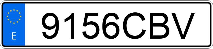 Numer rejestracyjny 9156CBV posiada SEAT IBIZA Numer rejestracyjny 9156CBV posiada SEAT IBIZA