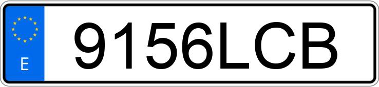 Numer rejestracyjny 9156LCB posiada FORD FIESTA