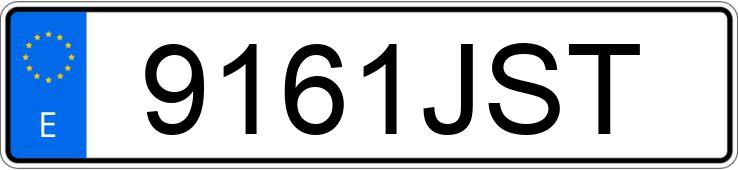 Numer rejestracyjny 9161JST posiada CITROEN BERLINGO