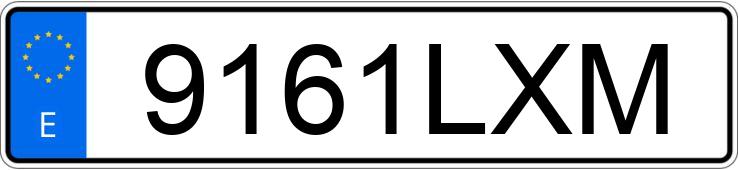 Numer rejestracyjny 9161LXM posiada MERCEDES AMG GT (190)