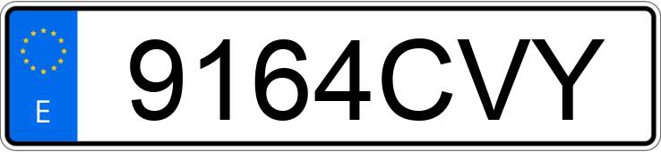 Numer rejestracyjny 9164CVY posiada SEAT LEON