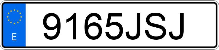 Numer rejestracyjny 9165JSJ posiada OPEL ASTRA