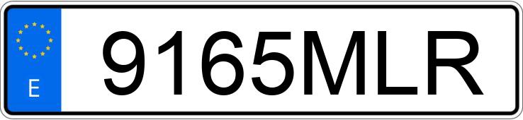 Il numero di registrazione 9165MLR ha CUPRA LEON