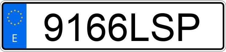 Numer rejestracyjny 9166LSP posiada KIA XCEED