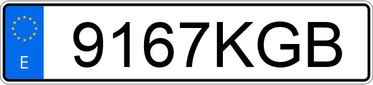 Numer rejestracyjny 9167KGB posiada PEUGEOT 3008