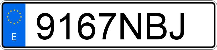 Numer rejestracyjny 9167NBJ posiada FORD FOCUS Numer rejestracyjny 9167NBJ posiada FORD FOCUS