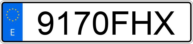 Numer rejestracyjny 9170FHX posiada CITROEN C4 Numer rejestracyjny 9170FHX posiada CITROEN C4