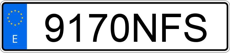 Numer rejestracyjny 9170NFS posiada VOLVO XC60