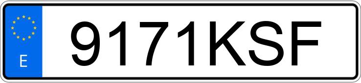 Numer rejestracyjny 9171KSF posiada RENAULT CLIO