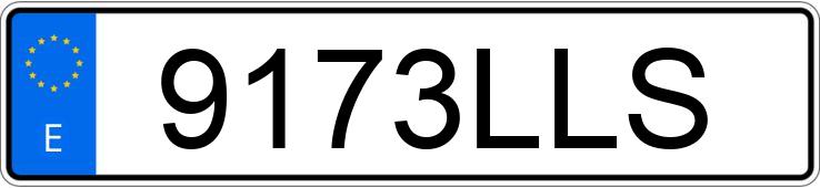 Numer rejestracyjny 9173LLS posiada BMW SERIE 1