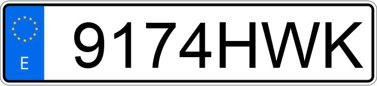 Numer rejestracyjny 9174HWK posiada RENAULT GRAND SCENIC Numer rejestracyjny 9174HWK posiada RENAULT GRAND SCENIC