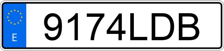 Numer rejestracyjny 9174LDB posiada MERCEDES CLA (118)