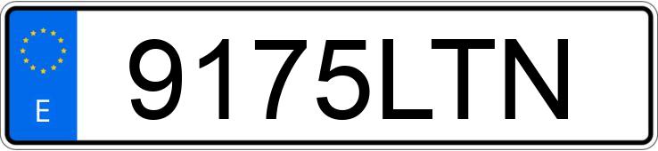 Numer rejestracyjny 9175LTN posiada KAWASAKI Z 900 Numer rejestracyjny 9175LTN posiada KAWASAKI Z 900