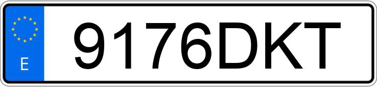 Numer rejestracyjny 9176DKT posiada VOLKSWAGEN GOLF Numer rejestracyjny 9176DKT posiada VOLKSWAGEN GOLF