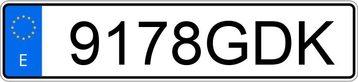 Numer rejestracyjny 9178GDK posiada CITROEN C4 Numer rejestracyjny 9178GDK posiada CITROEN C4