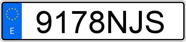 Numer rejestracyjny 9178NJS posiada MERCEDES AMG GT (192)