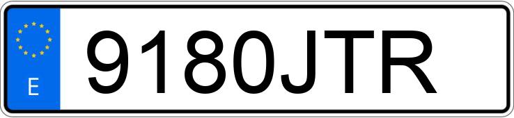 Numer rejestracyjny 9180JTR posiada FIAT FREEMONT