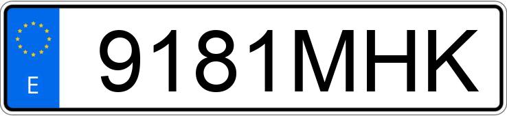 Numer rejestracyjny 9181MHK posiada RENAULT ARKANA