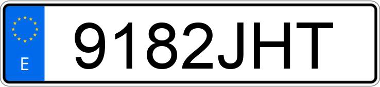 Numer rejestracyjny 9182JHT posiada AUDI A1 SPORTBACK