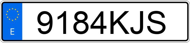 Numer rejestracyjny 9184KJS posiada HYUNDAI TUCSON