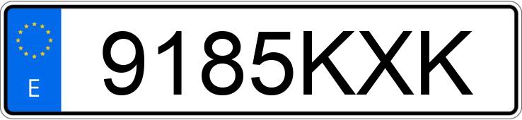 Numer rejestracyjny 9185KXK posiada FIAT TALENTO