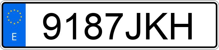 Numer rejestracyjny 9187JKH posiada OPEL ZAFIRA TOURER Numer rejestracyjny 9187JKH posiada OPEL ZAFIRA TOURER