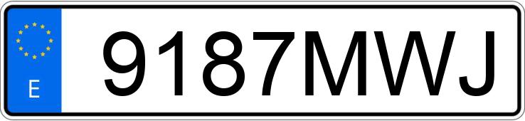 Numer rejestracyjny 9187MWJ posiada AUDI A4 Numer rejestracyjny 9187MWJ posiada AUDI A4