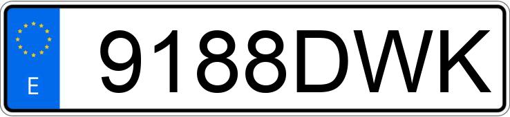 Numer rejestracyjny 9188DWK posiada RENAULT MEGANE CONFORT AUTHEN. 1.4 16V Numer rejestracyjny 9188DWK posiada RENAULT MEGANE CONFORT AUTHEN. 1.4 16V