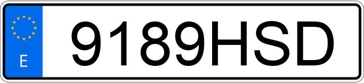 Numer rejestracyjny 9189HSD posiada SEAT LEON Numer rejestracyjny 9189HSD posiada SEAT LEON