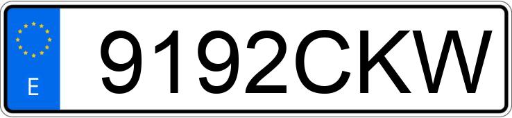 Numer rejestracyjny 9192CKW posiada VOLKSWAGEN PASSAT Numer rejestracyjny 9192CKW posiada VOLKSWAGEN PASSAT