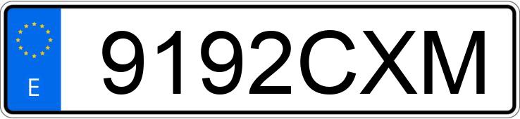 Pirat drogowy w pojeździe o numerach rejestracyjnych 9192CXM Pirat drogowy w pojeździe o numerach rejestracyjnych 9192CXM