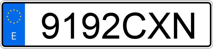 Numer rejestracyjny 9192CXN posiada CITROEN XSARA Numer rejestracyjny 9192CXN posiada CITROEN XSARA