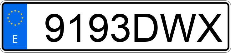 Numer rejestracyjny 9193DWX posiada FORD FOCUS Numer rejestracyjny 9193DWX posiada FORD FOCUS