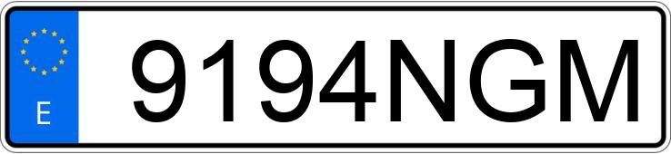 Numer rejestracyjny 9194NGM posiada MERCEDES CLA (117) Numer rejestracyjny 9194NGM posiada MERCEDES CLA (117)